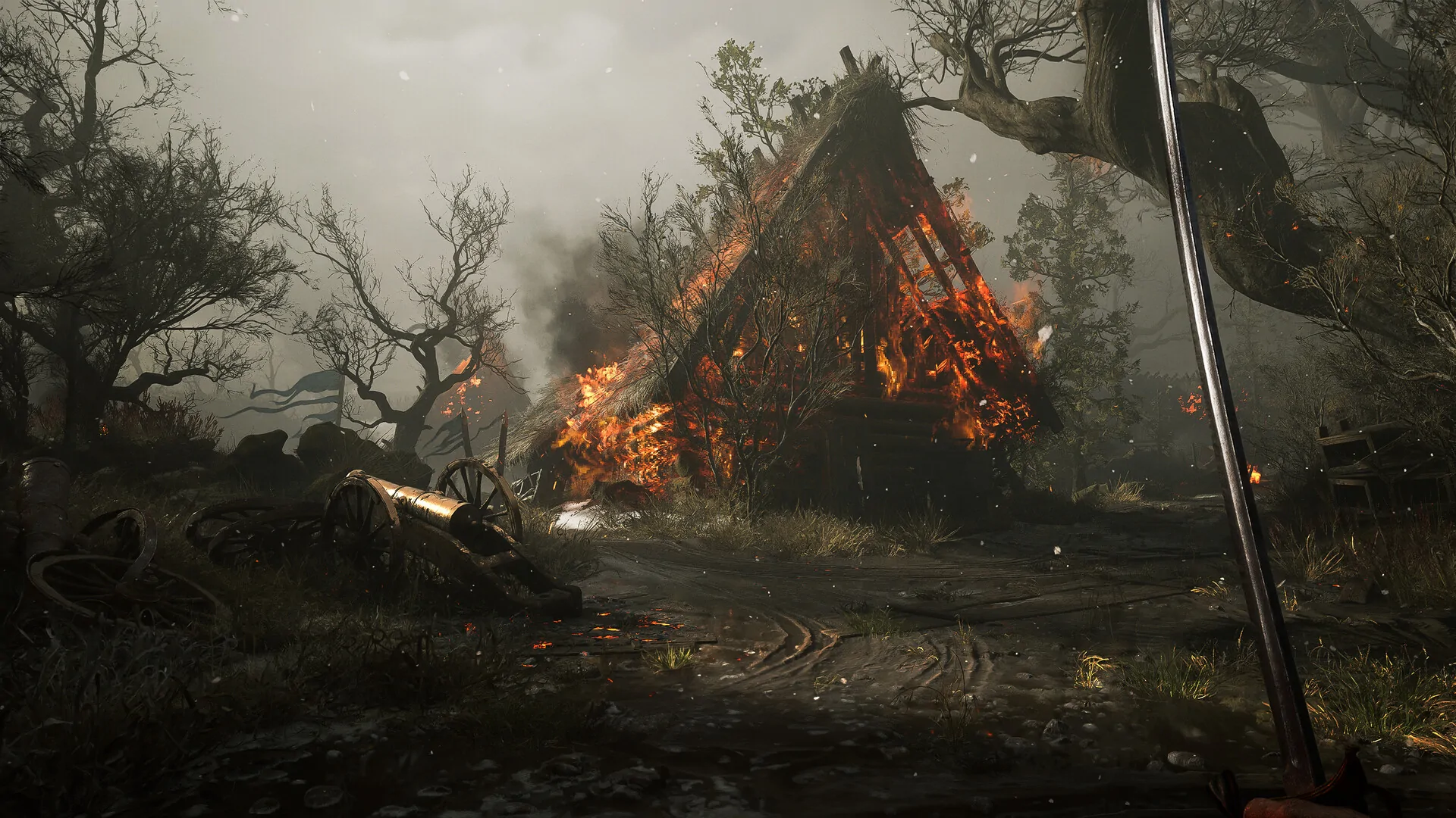 A grand, decaying boulevard of the City of Light turned nightmare in Valor Mortis