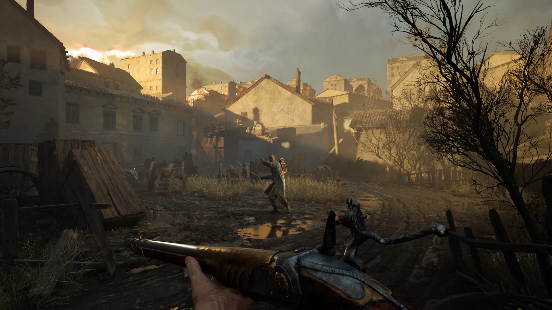 A resurrected soldier facing a nightmarish, dark-magic Paris in Valor Mortis